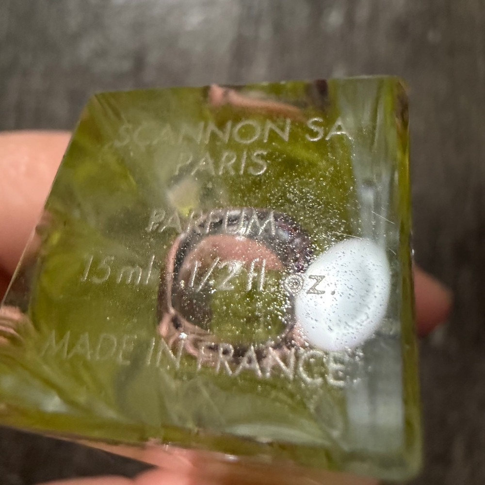 Gucci Envy Parfum Women 15ml Green Vintage Rare Discontinued Damaged Cap 498/500 - Picture 5 of 6